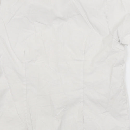 George Girls White   Basic Button-Up Size 6-7 Years