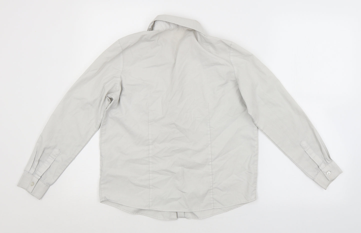 George Girls White   Basic Button-Up Size 11-12 Years