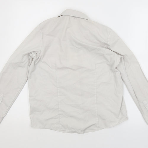 George Girls White   Basic Button-Up Size 11-12 Years