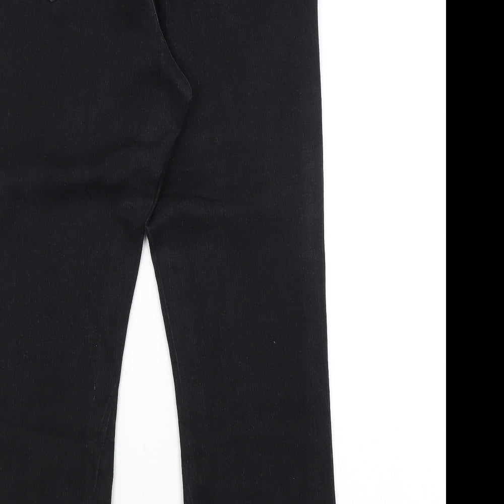 Simply Be Womens Black   Bootcut Jeans Size 16 L27 in