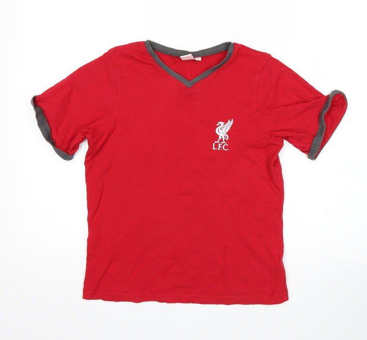L.F.C Boys Black Pyjama Top Size 11-12 Years - Liverpool FC
