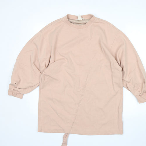H&M Womens Pink   Pullover Jumper Size 8