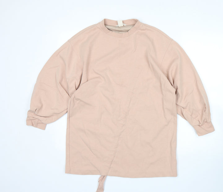 H&M Womens Pink   Pullover Jumper Size 8