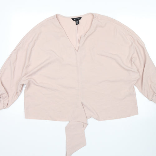 New Look Womens Pink   Basic Blouse Size 8