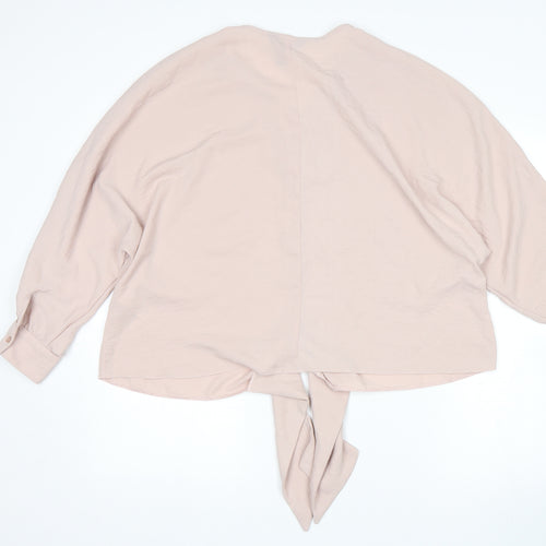 New Look Womens Pink   Basic Blouse Size 8