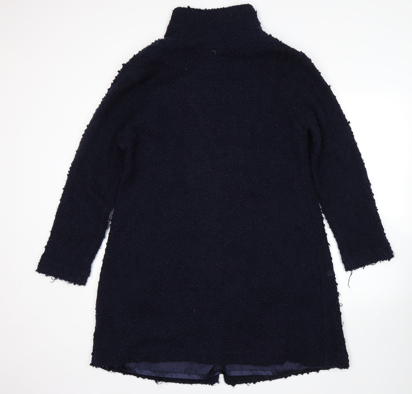 Phase Eight Womens Blue   Overcoat Coat Size 14