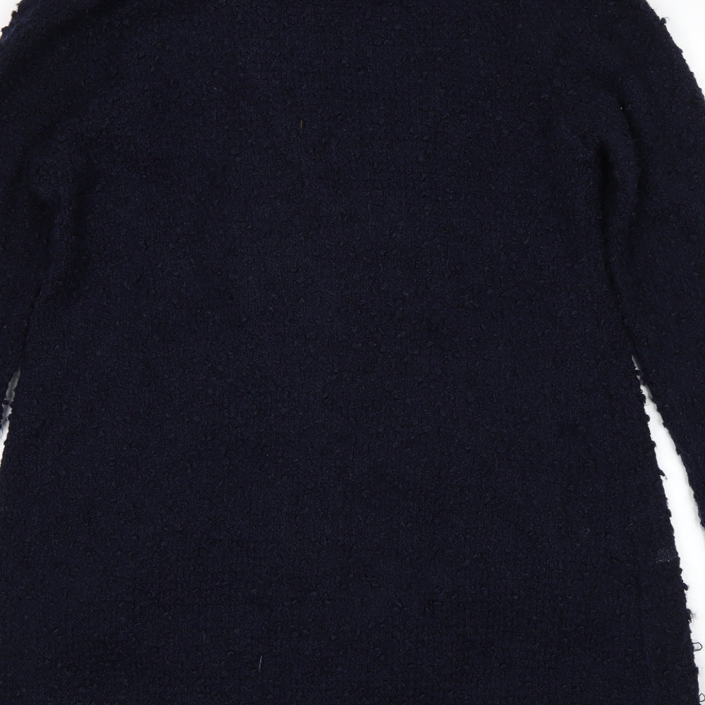 Phase Eight Womens Blue   Overcoat Coat Size 14