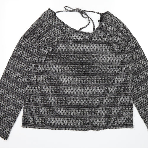 NEXT Womens Multicoloured Striped  Pullover Jumper Size 18