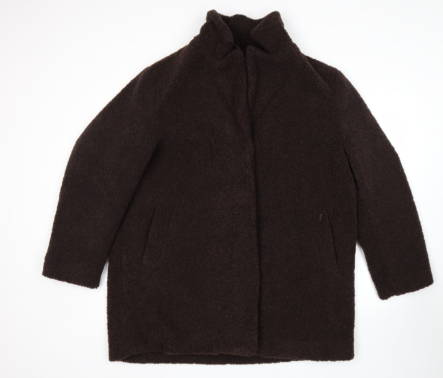 Damart Womens Brown   Overcoat Coatigan Size 20
