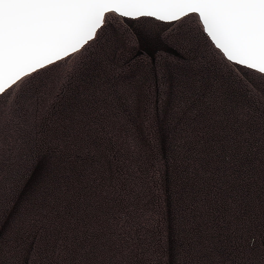 Damart Womens Brown   Overcoat Coatigan Size 20