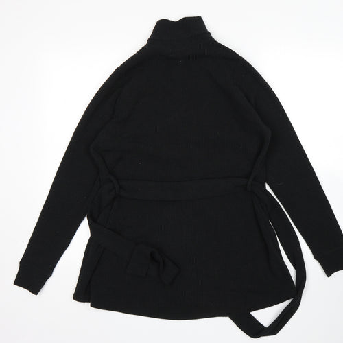 In the Style Womens Black   Cardigan Jumper Size 12
