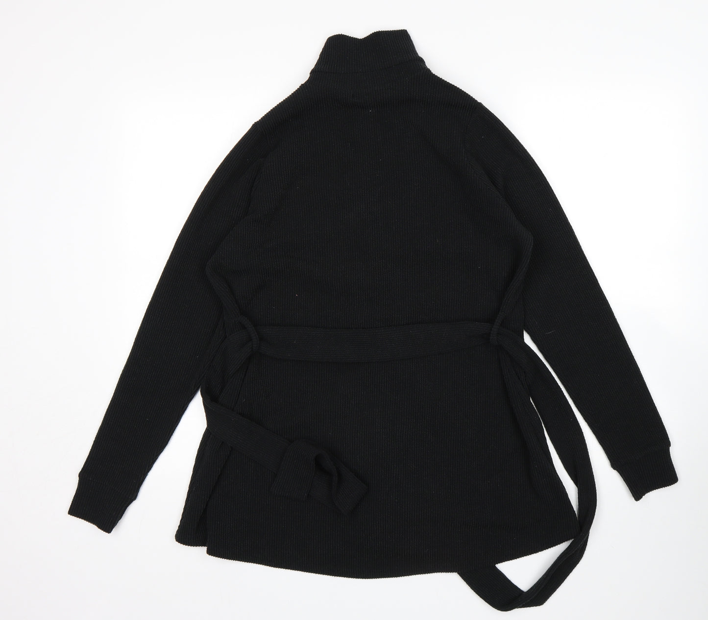 In the Style Womens Black   Cardigan Jumper Size 12