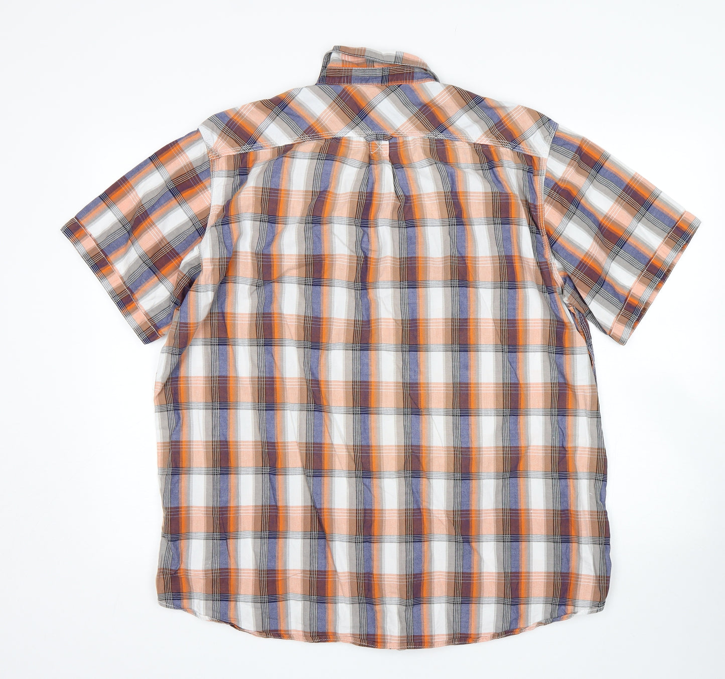 Dakota Grizzly Mens Multicoloured Plaid   Button-Up Size XL