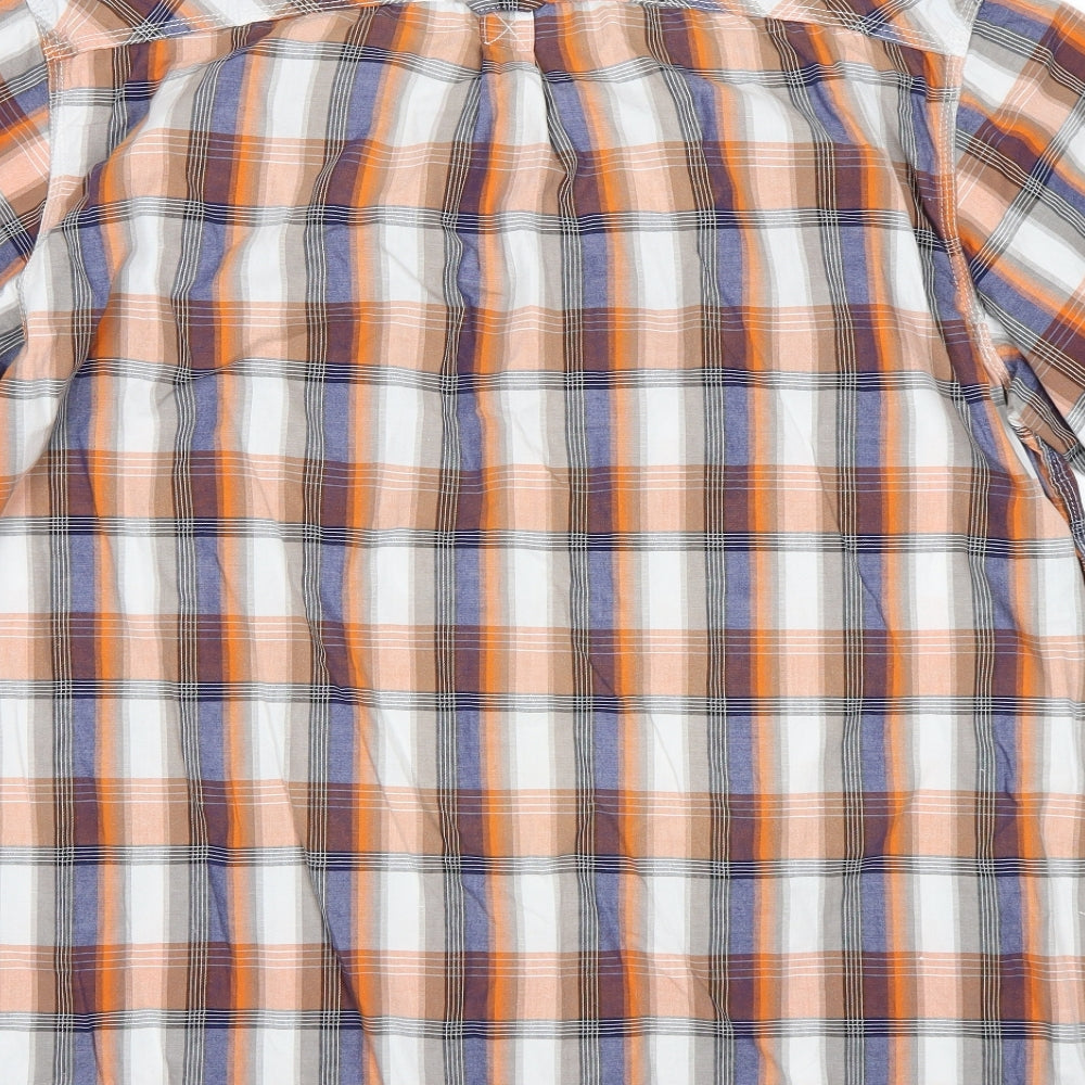 Dakota Grizzly Mens Multicoloured Plaid   Button-Up Size XL