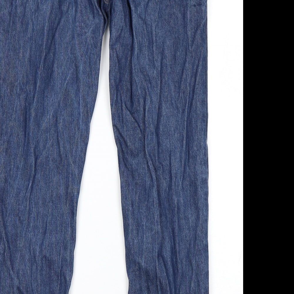 JACK & JONES Mens Blue   Straight Jeans Size 34 L29 in