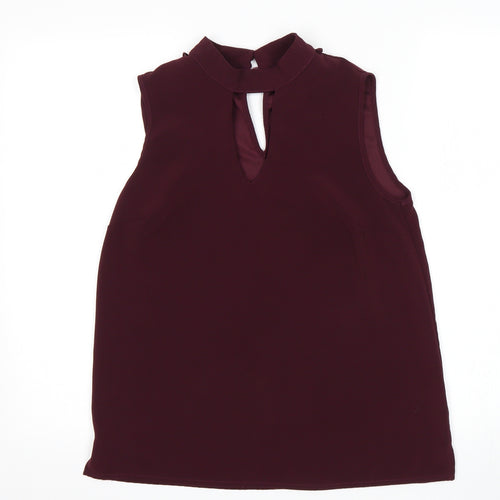 F&F Womens Purple   Basic Blouse Size 10