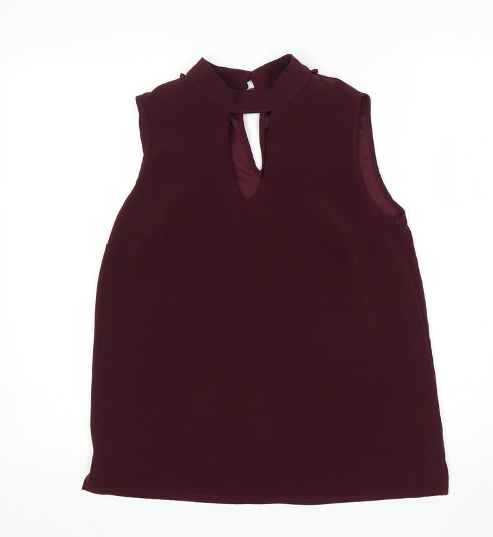 F&F Womens Purple   Basic Blouse Size 10