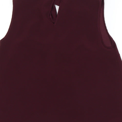 F&F Womens Purple   Basic Blouse Size 10