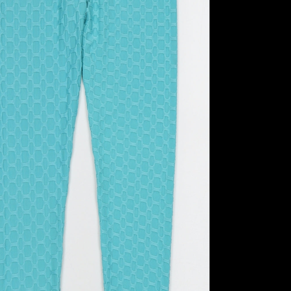 Shein  Womens Blue   Compression Leggings Size S L27 in