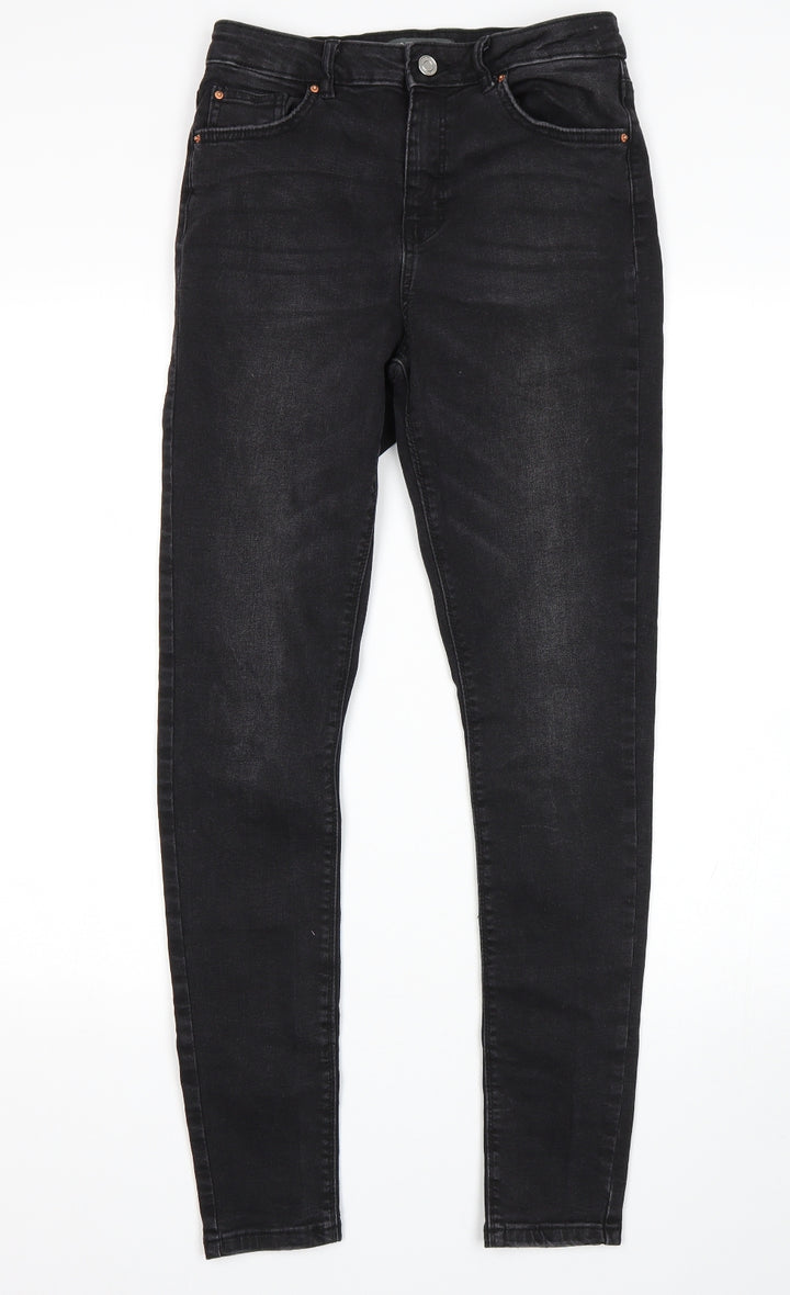 Denim co Womens Black   Skinny Jeans Size 12 L29 in