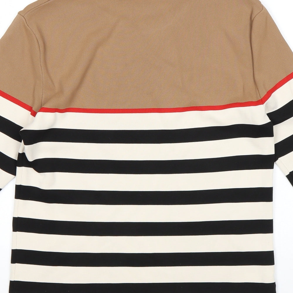 NEXT Womens Multicoloured Striped  Pullover Jumper Size 10
