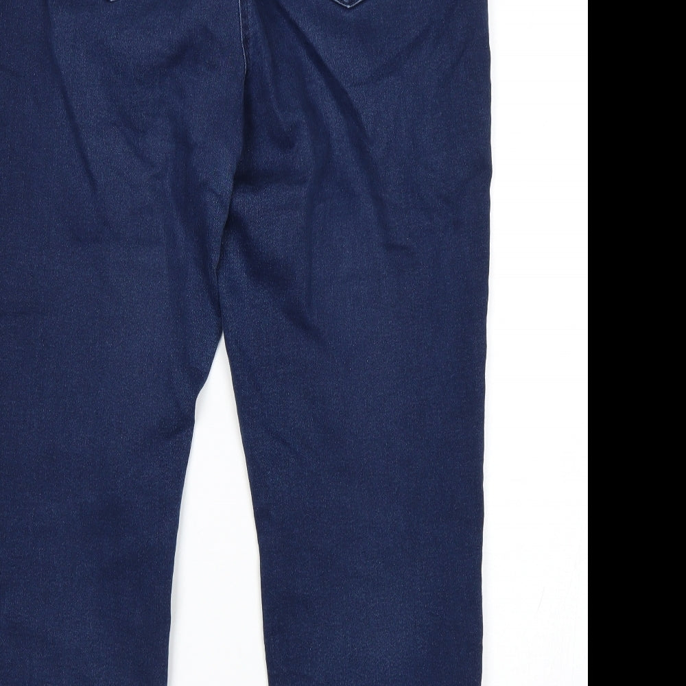 Soon Womens Blue   Cropped Jeans Size 16 L26 in