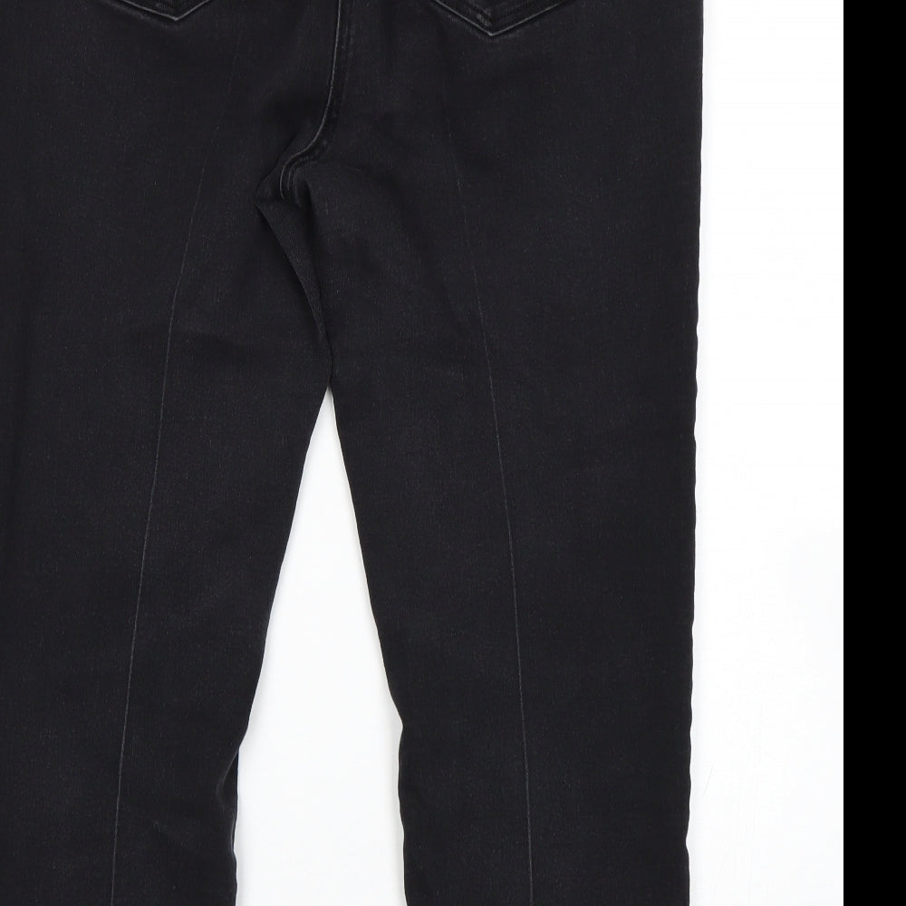 Soon Womens Black   Cropped Jeans Size 18 L24 in