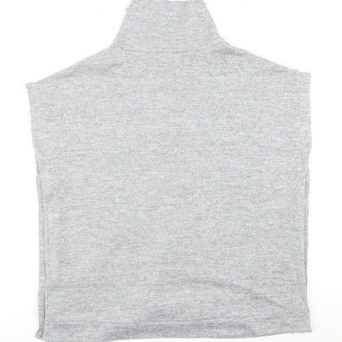 Preworn Womens Grey   Cape Jumper Size 16