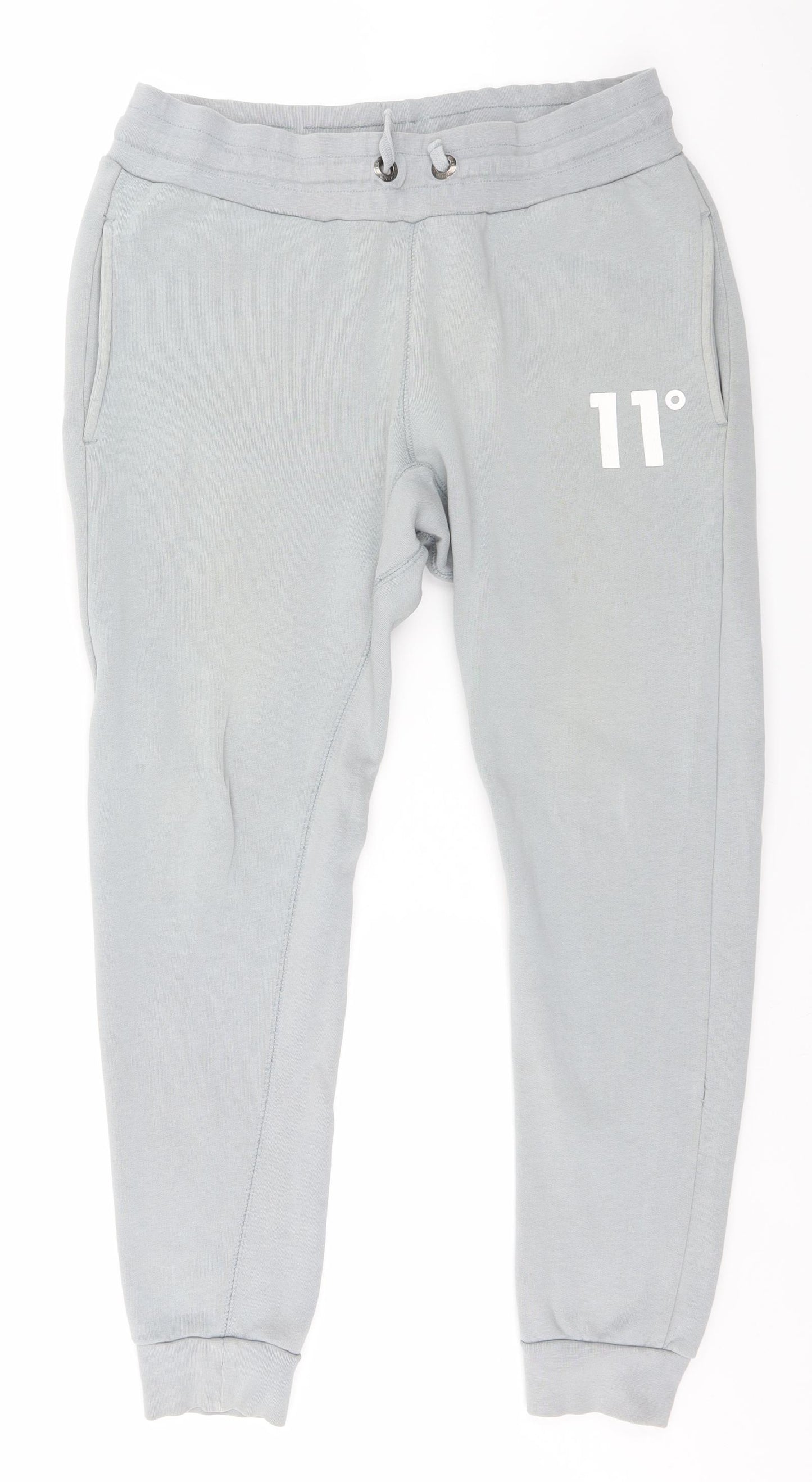 Eleven Mens Grey   Sweatpants Trousers Size M L26 in