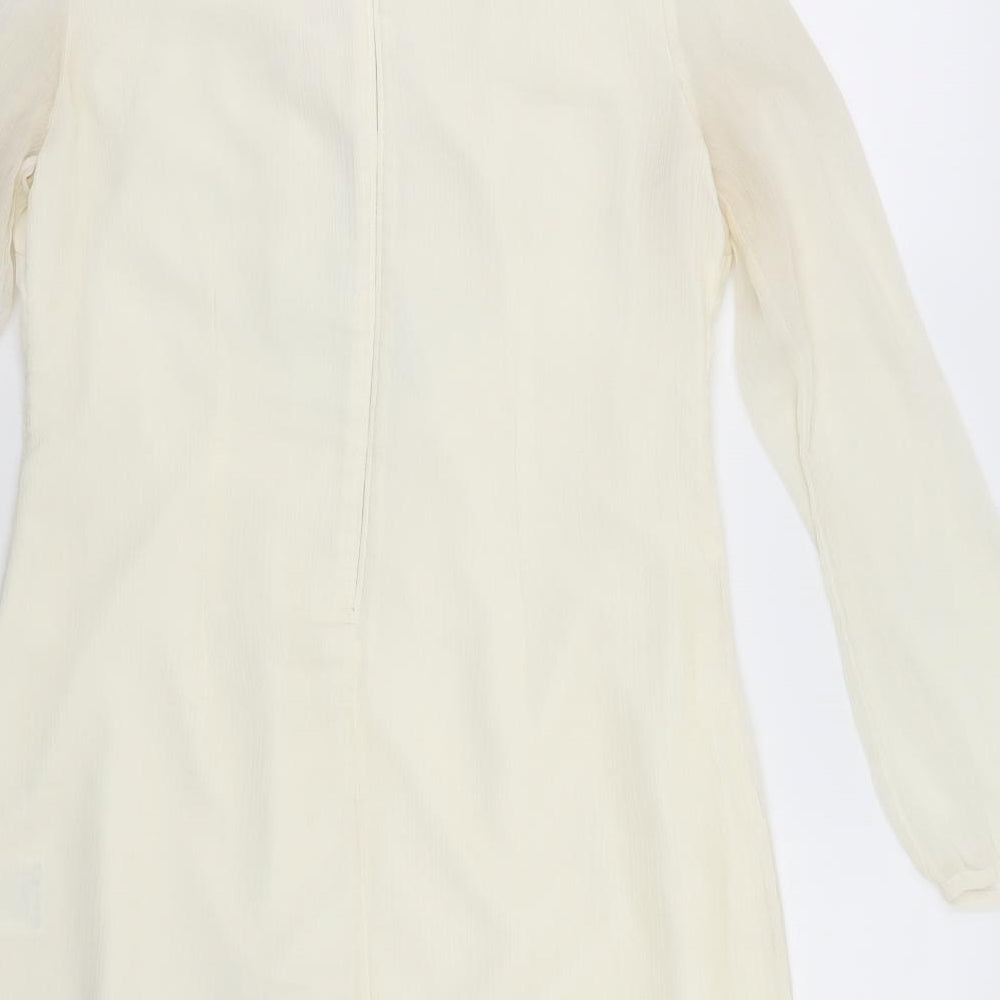 Lipsy Womens Ivory   A-Line  Size 12