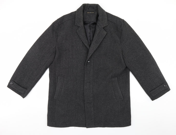 Aspen & Court Womens Brown   Overcoat Jacket