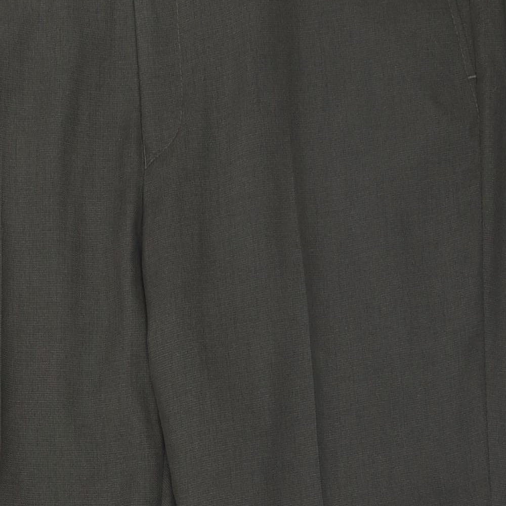 Marks and Spencer Mens Brown   Trousers  Size 40 in L30 in