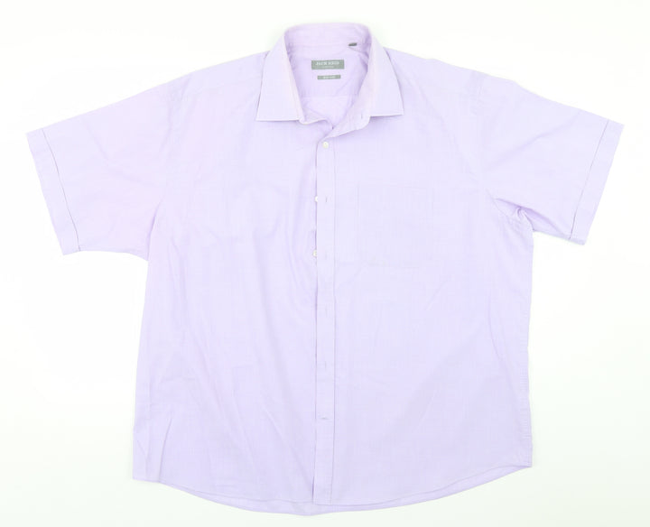 BHS Mens Blue    Button-Up Size 18