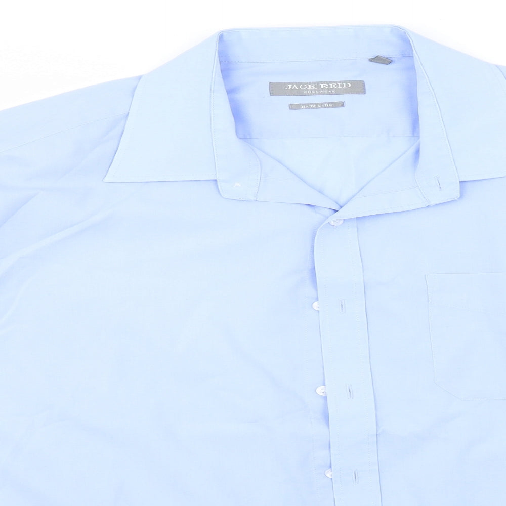 BHS Mens Blue    Button-Up Size 18