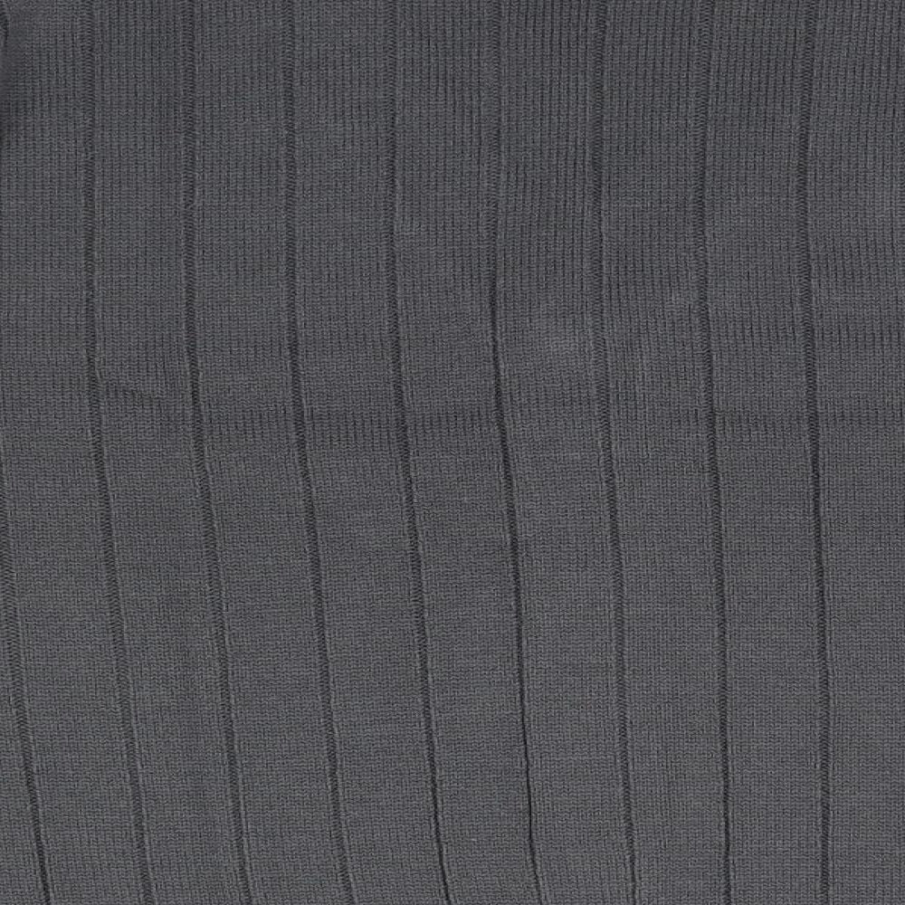 Damart Mens Grey   Cardigan Jumper Size L