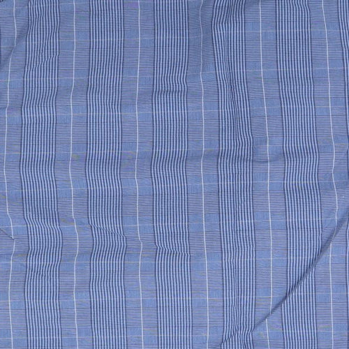 Marks and Spencer Womens Blue Plaid  Top Pyjama Top Size L