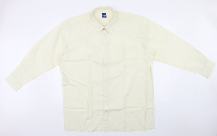 Chums Mens Ivory    Button-Up Size 18