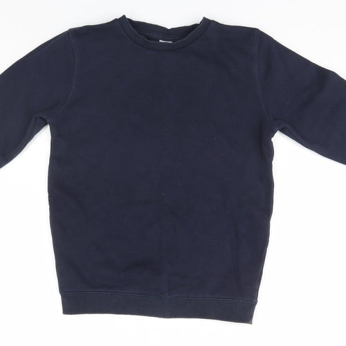 TU Boys Blue   Pullover Jumper Size 9 Years  - School