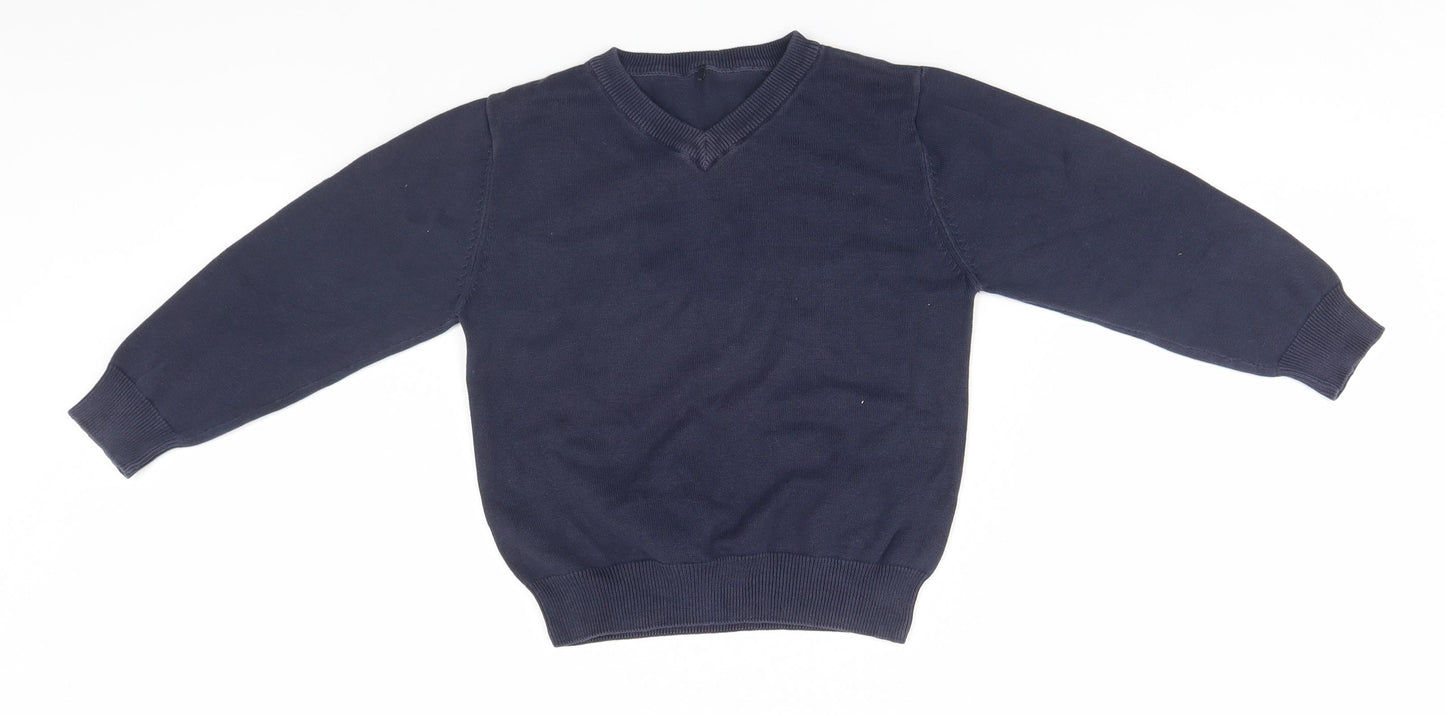 George Boys Blue   Pullover Jumper Size 4-5 Years