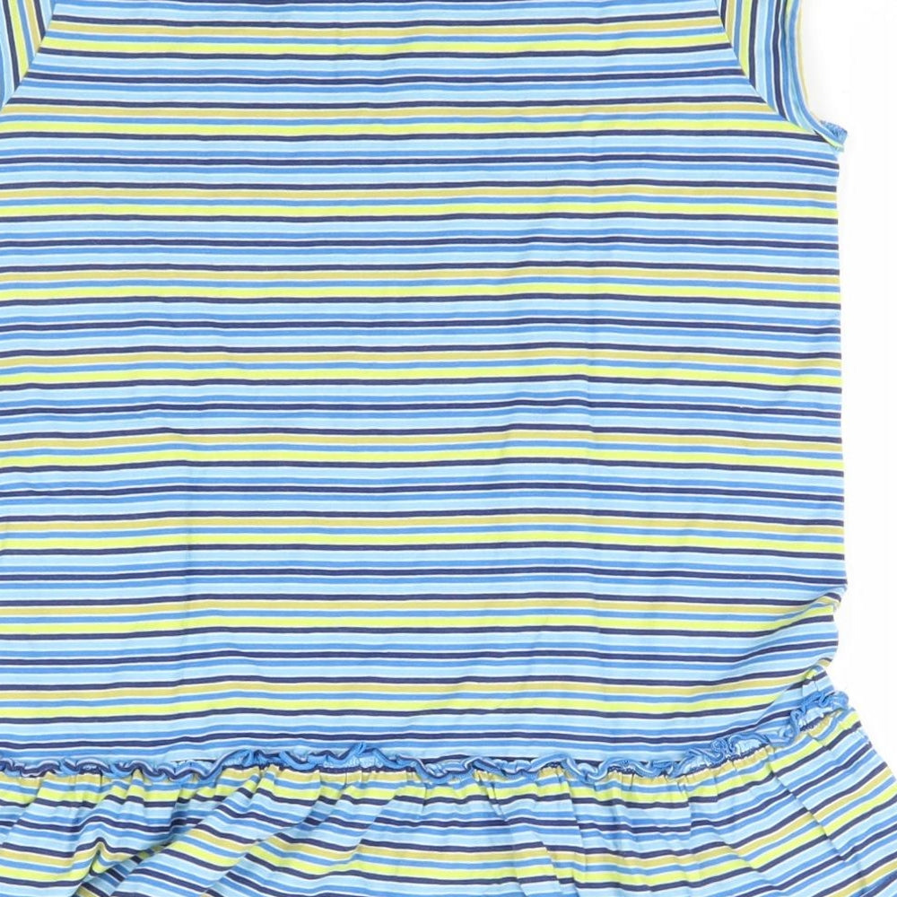 Woody Girls Multicoloured Striped  Basic T-Shirt Size 10 Years  - Frog