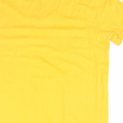 F&F Boys Yellow   Basic Polo Size 14-15 Years  - School