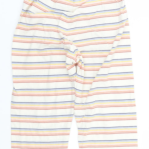Woody Girls Multicoloured Striped  Cropped Trousers Size 12 Years