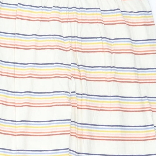 Woody Girls Multicoloured Striped  Cropped Trousers Size 12 Years