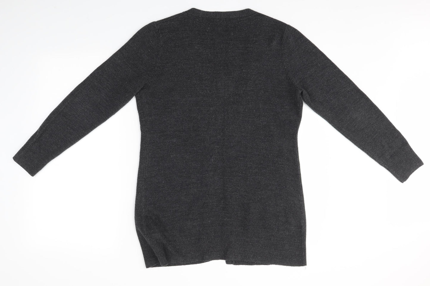South Womens Grey   Cardigan Jumper Size 12