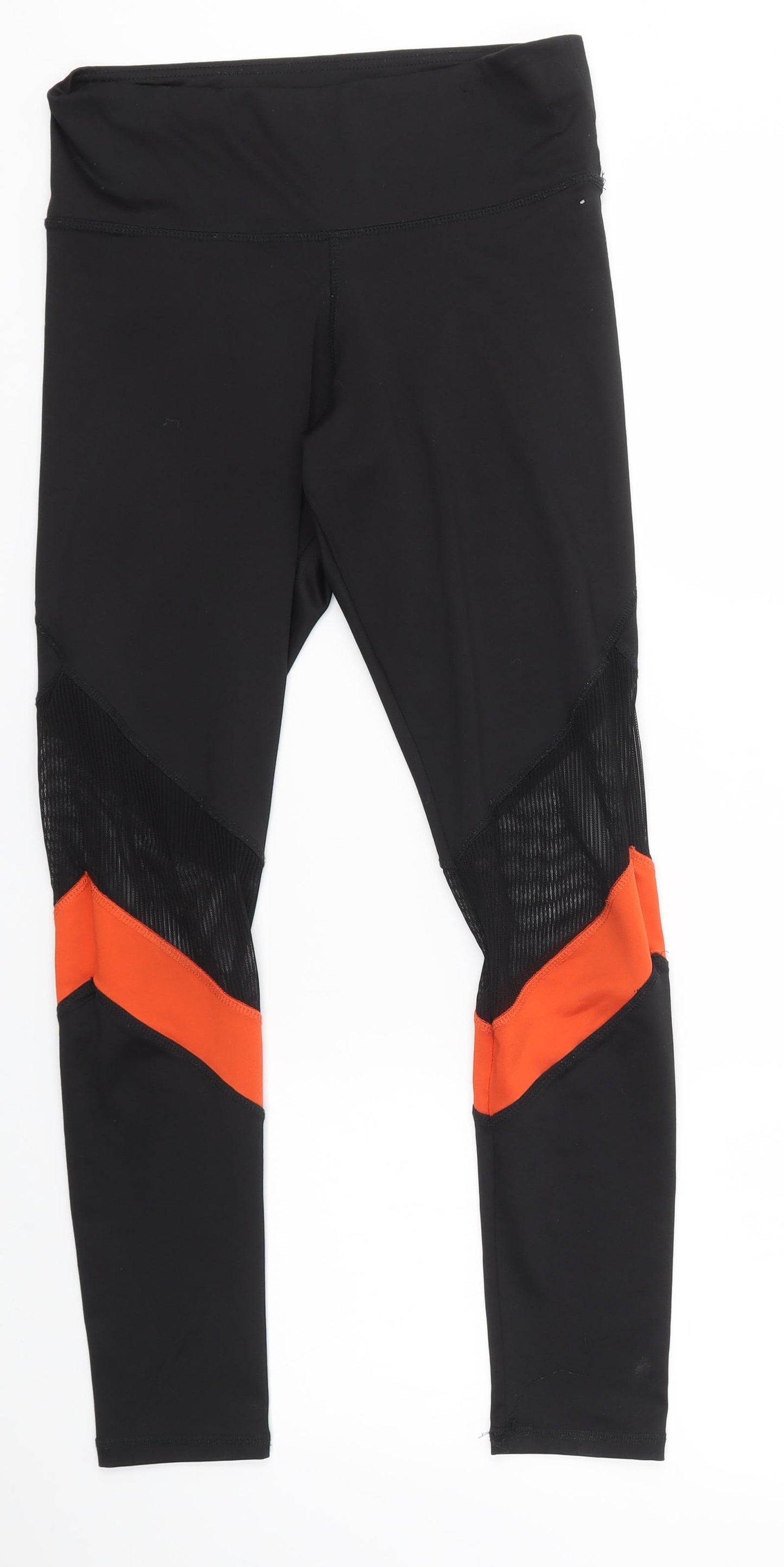 WORKOUT Womens Black   Jogger Leggings Size 10 L27 in
