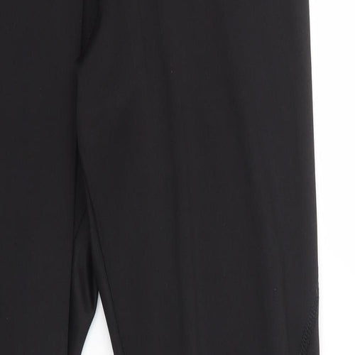 WORKOUT Womens Black   Jogger Leggings Size 10 L27 in