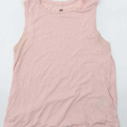 H&M Womens Pink   Basic T-Shirt Size S