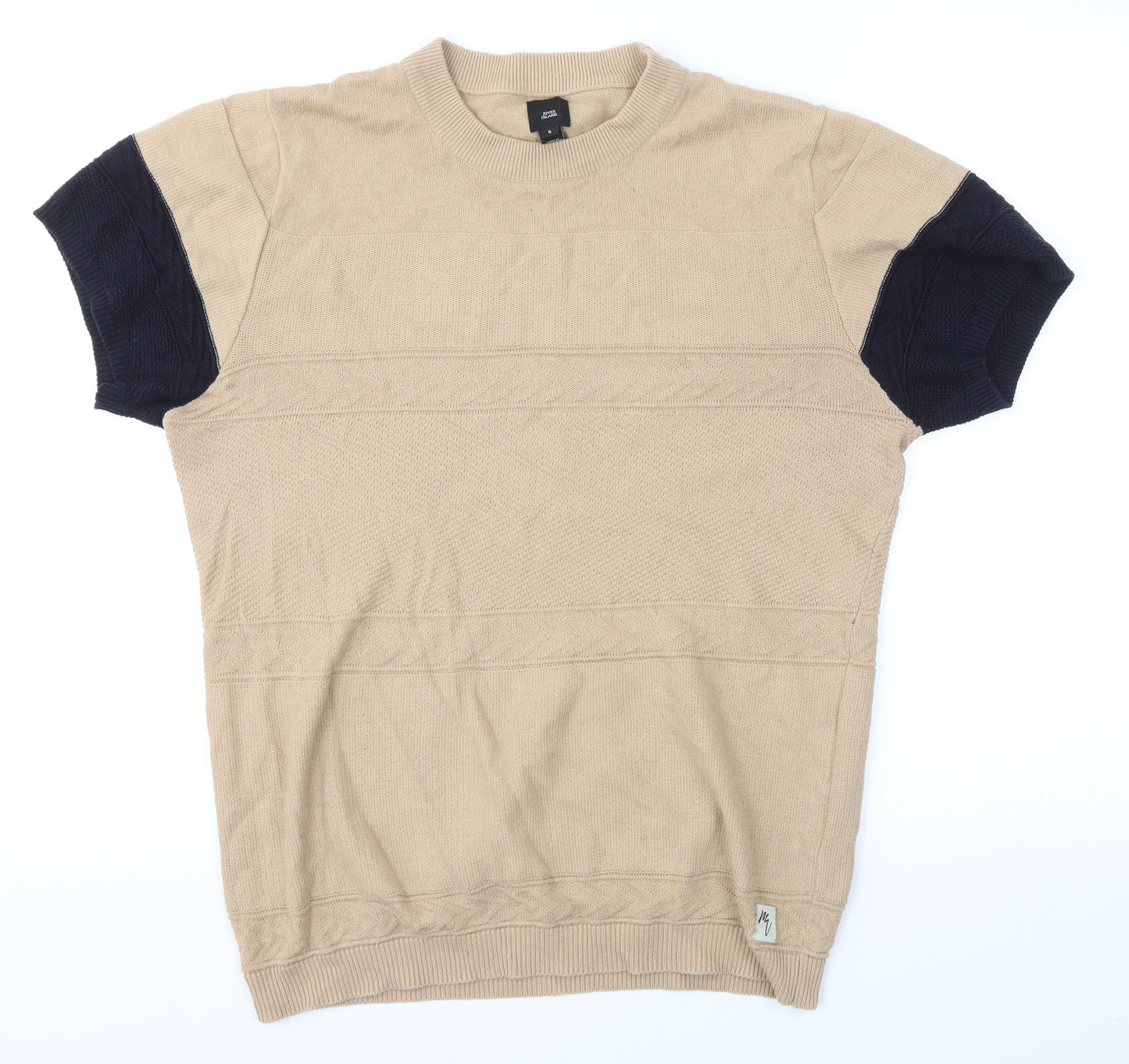 River Island Mens Multicoloured    T-Shirt Size S