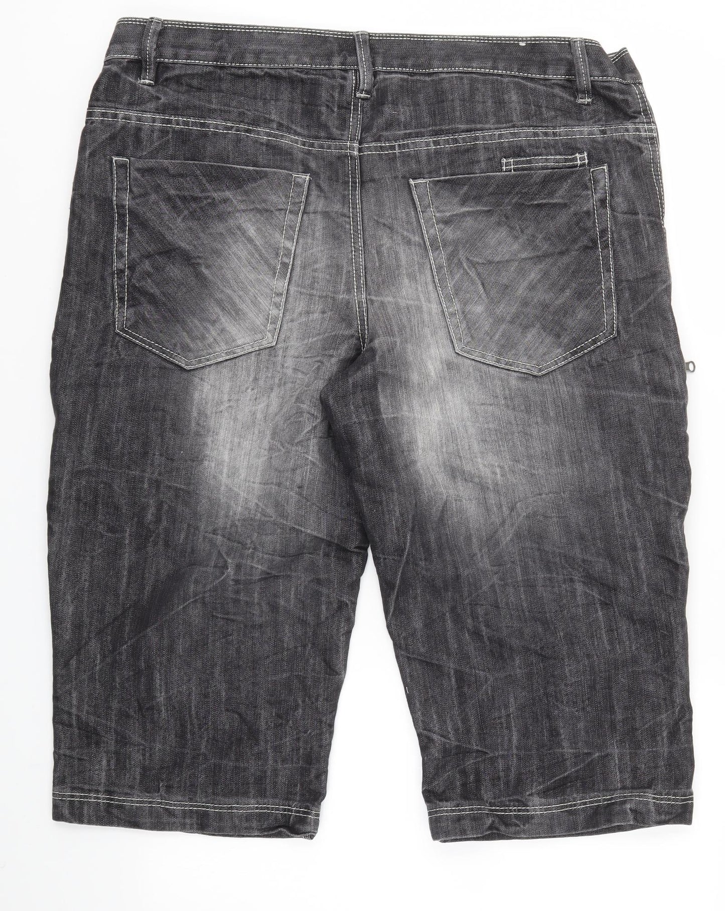 Primark Mens Grey   Chino Shorts Size 38 in