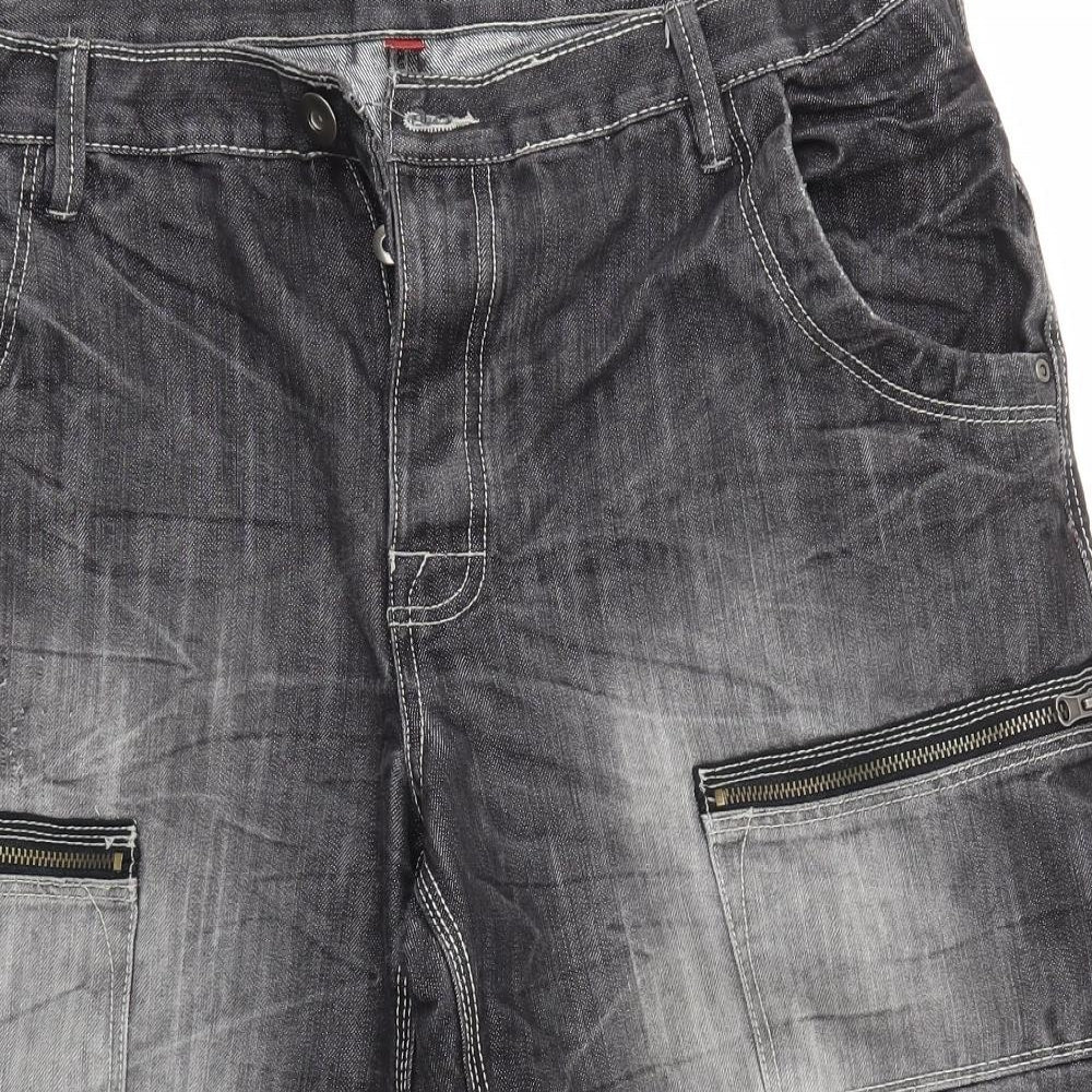 Primark Mens Grey   Chino Shorts Size 38 in